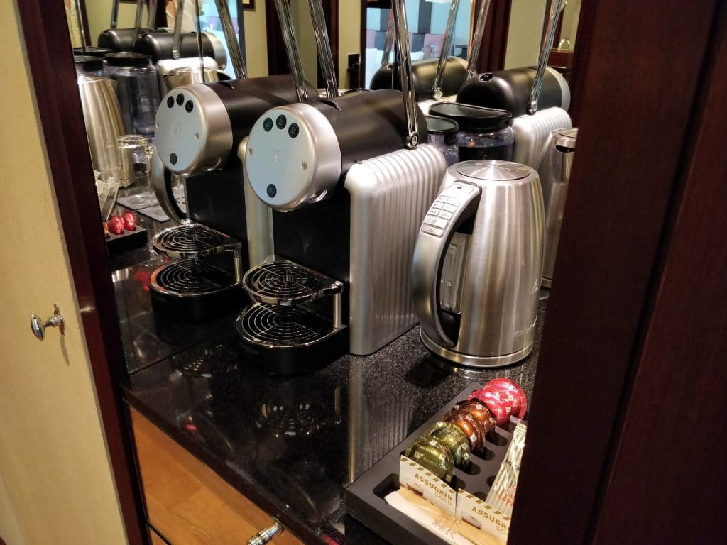 La Réserve Genève Kaffeemaschine