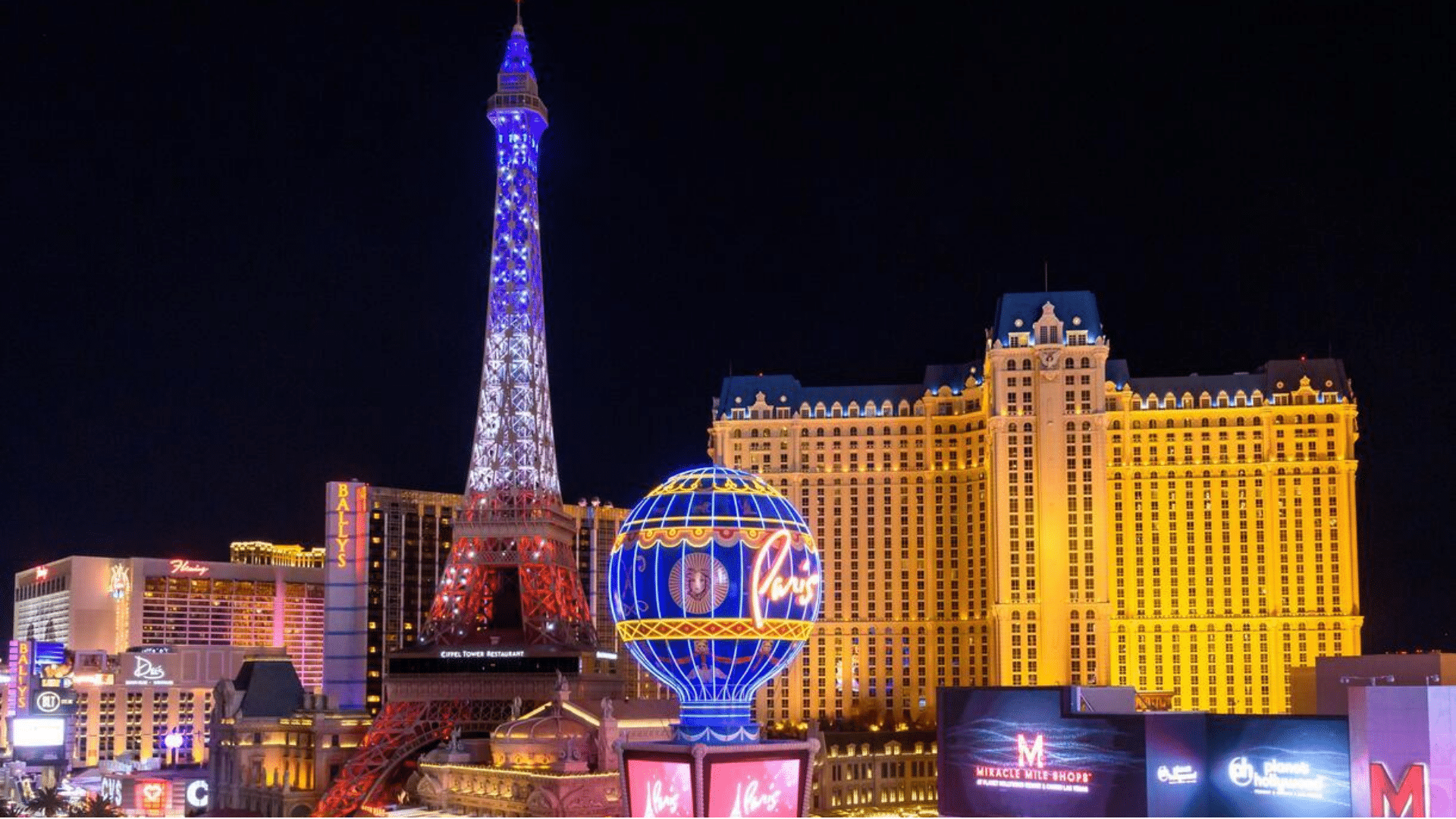Paris Las Vegas Strip