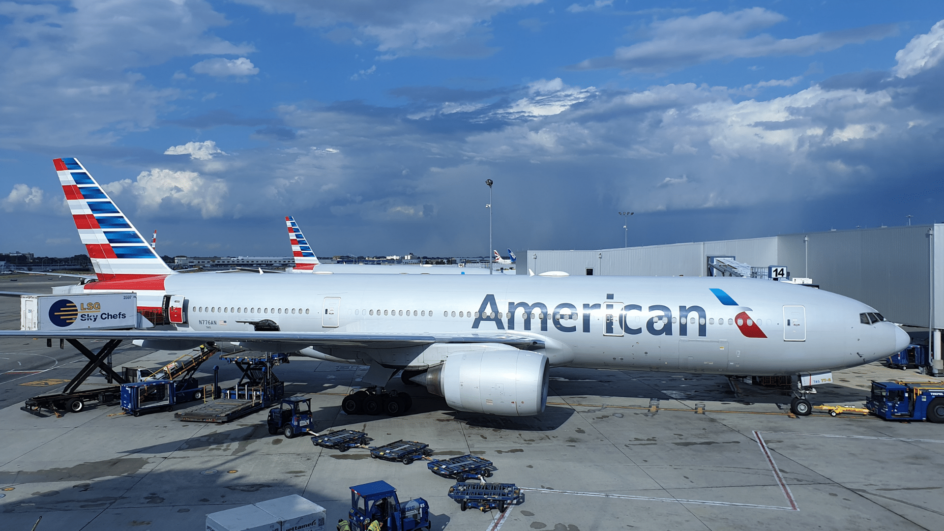 American Airlines Flughafen Flugzeug Oneworld