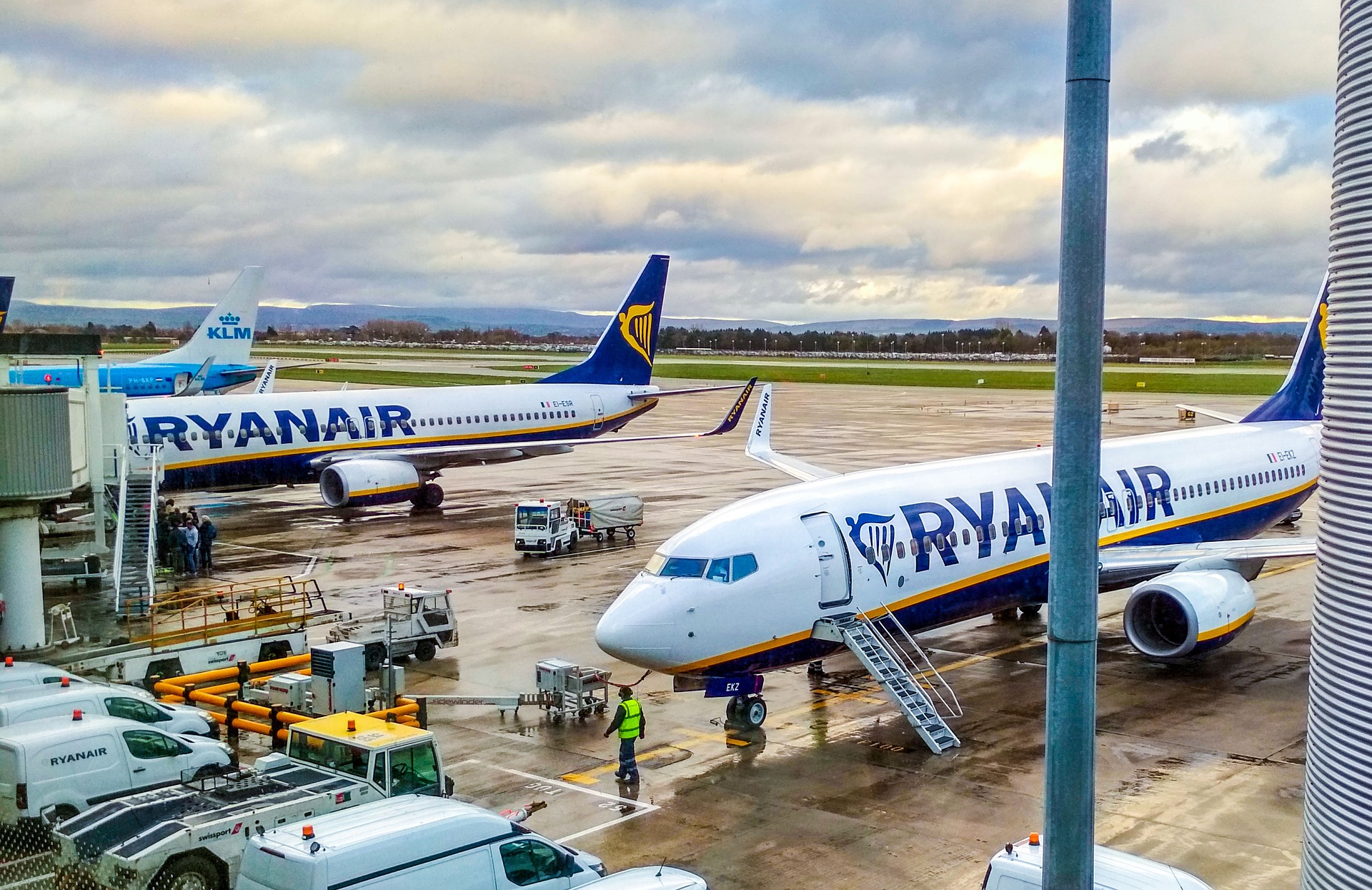 Ryanair Flugzeuge Airport Klm