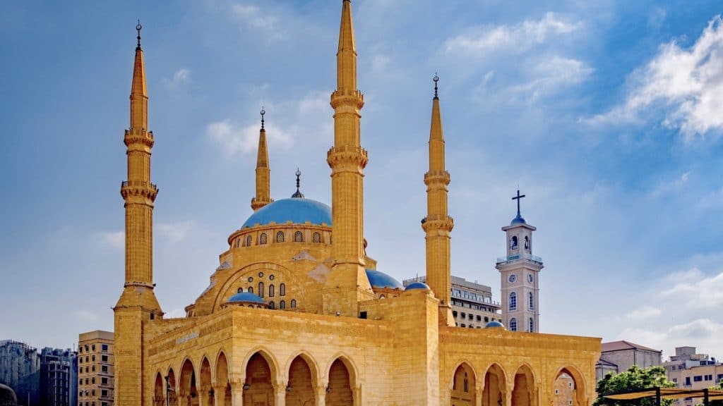 beirut libanon moschee
