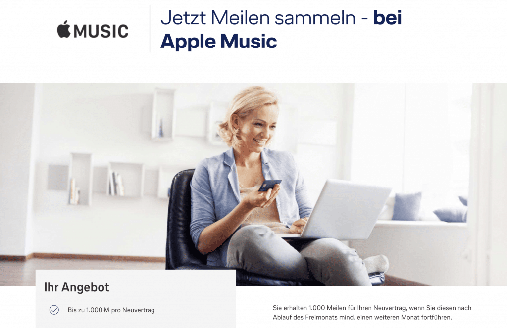 Apple Music Miles & More