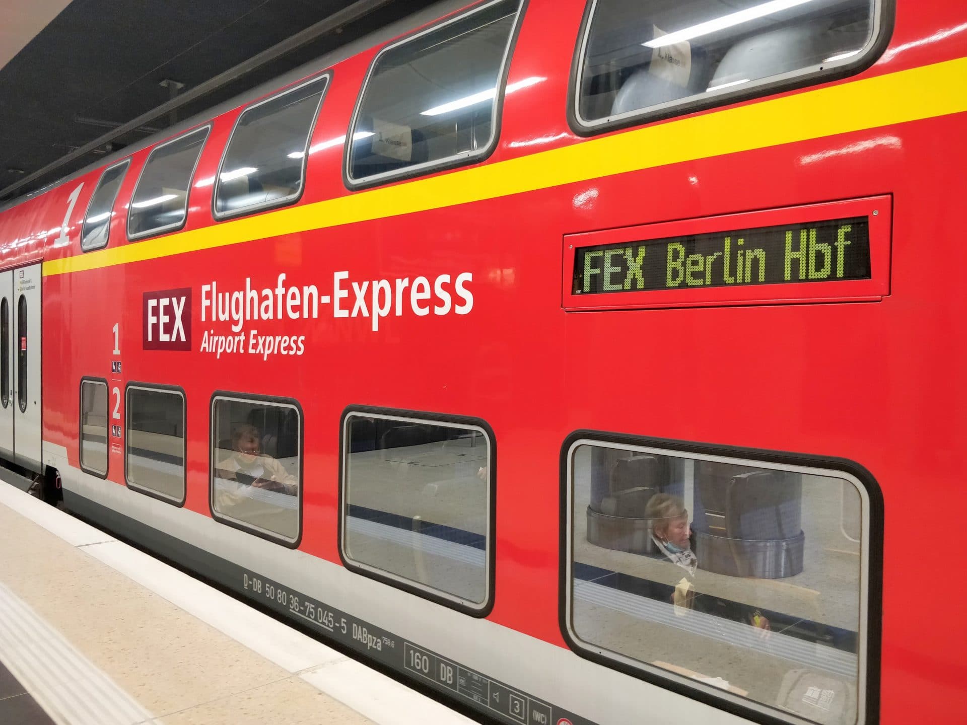 Flughafen Express FEX Berlin BER 2