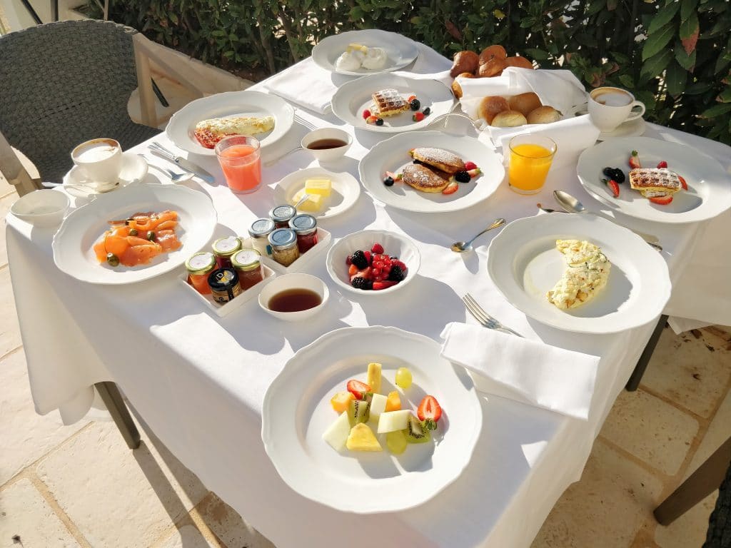 Masseria Torre Maizza Frühstück