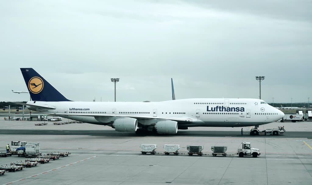 Lufthansa Boeing 747 Frankfurt Flughafen
