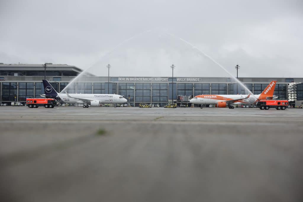 Lufthansa & EasyJet, Flughafen Berlin Brandenburg (BER)