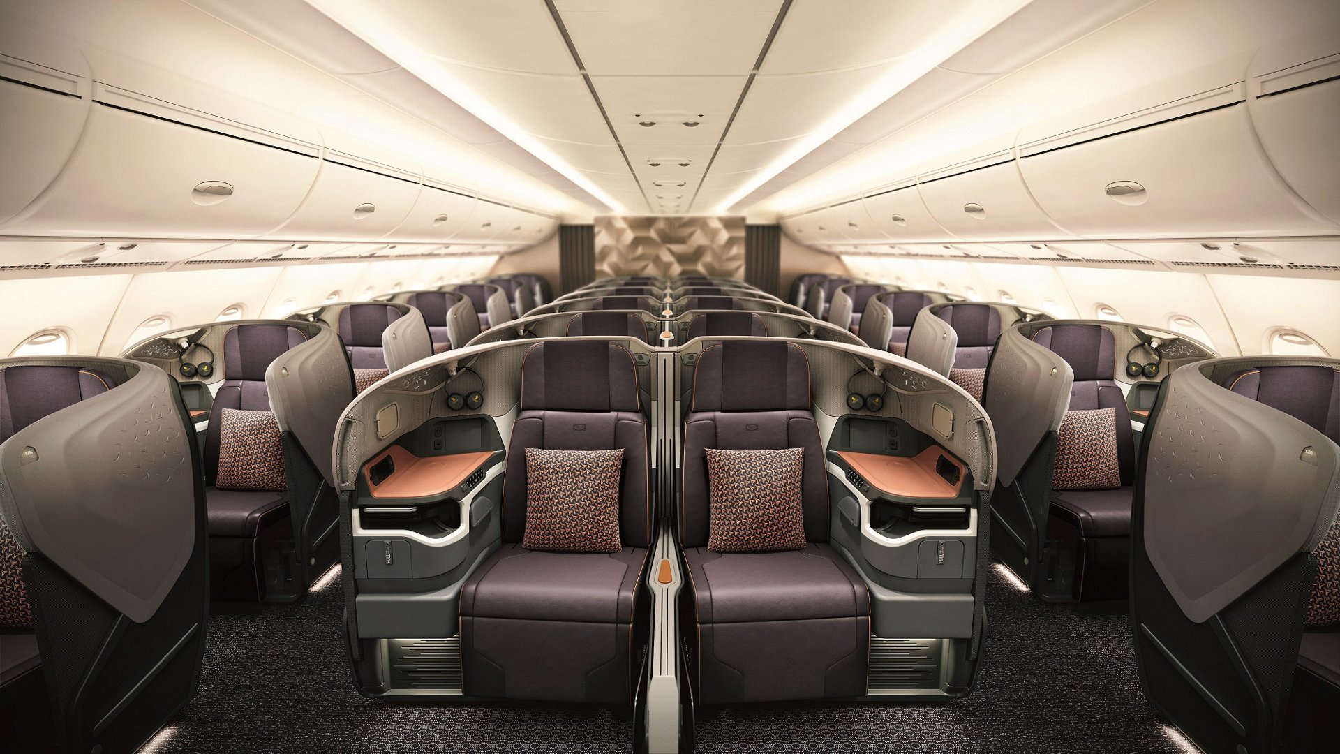 SIA A380 New Business Class