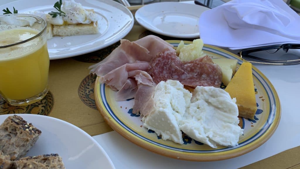 Verdura Resort Sizilien Italienische Vorspeisen Fruehstueck