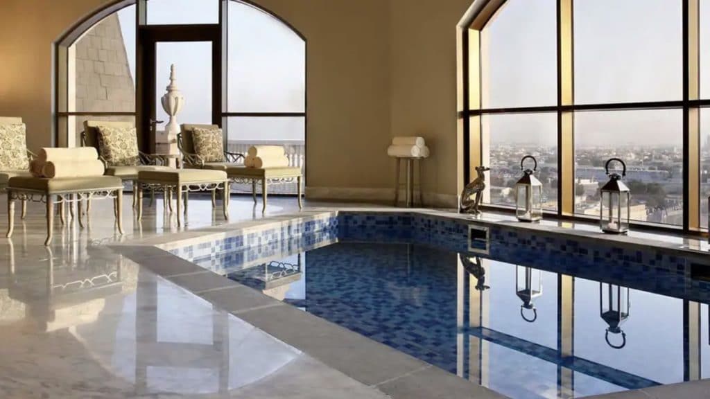 Habtoor Palace Dubai Churchill Suite Pool