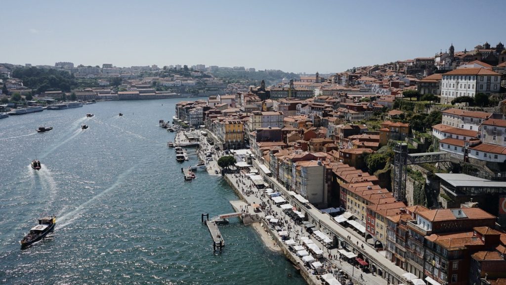 Porto, Portugal Ufer Douro