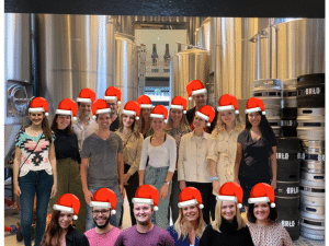 Reisetopia Team Weihnachten