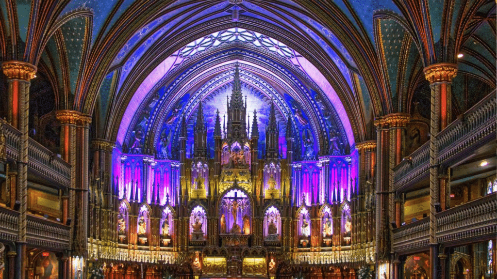 Basilique Notre Dame Montreal