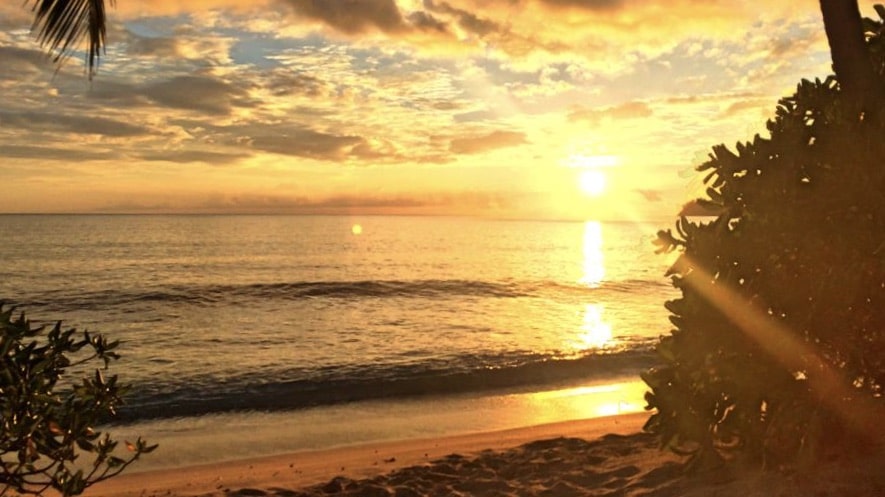 Seychellen Sonnenuntergang