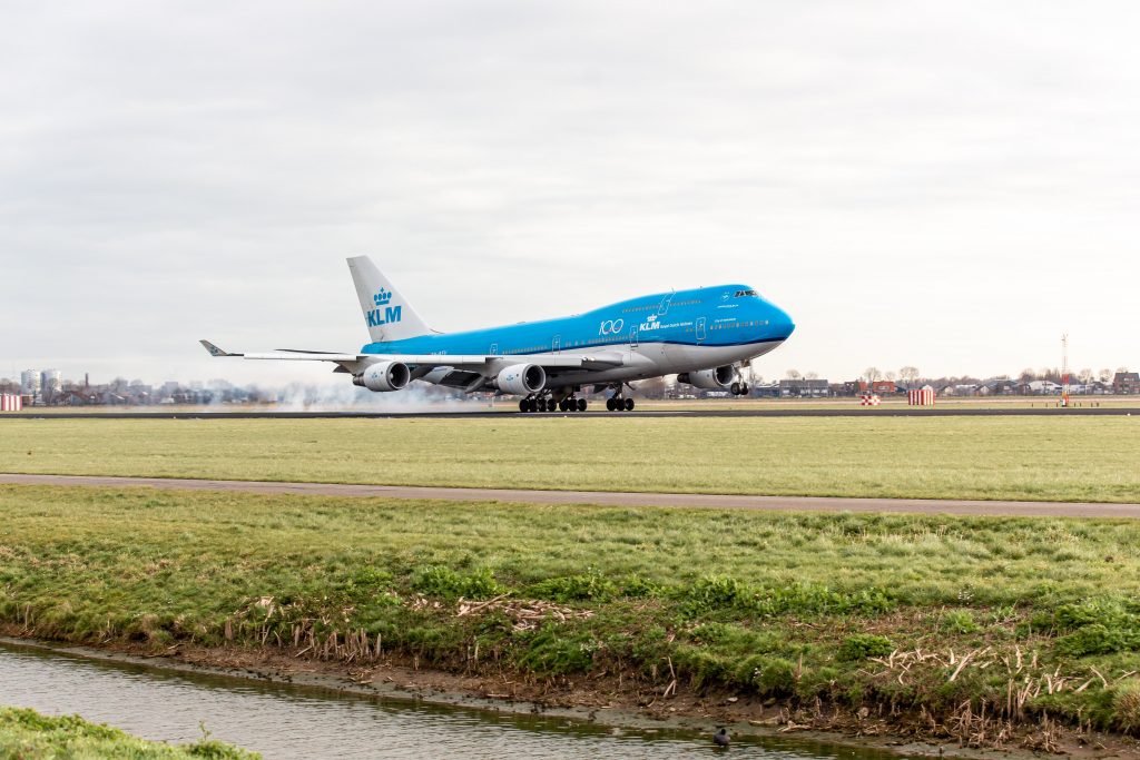 KLM Boeing 747 400
