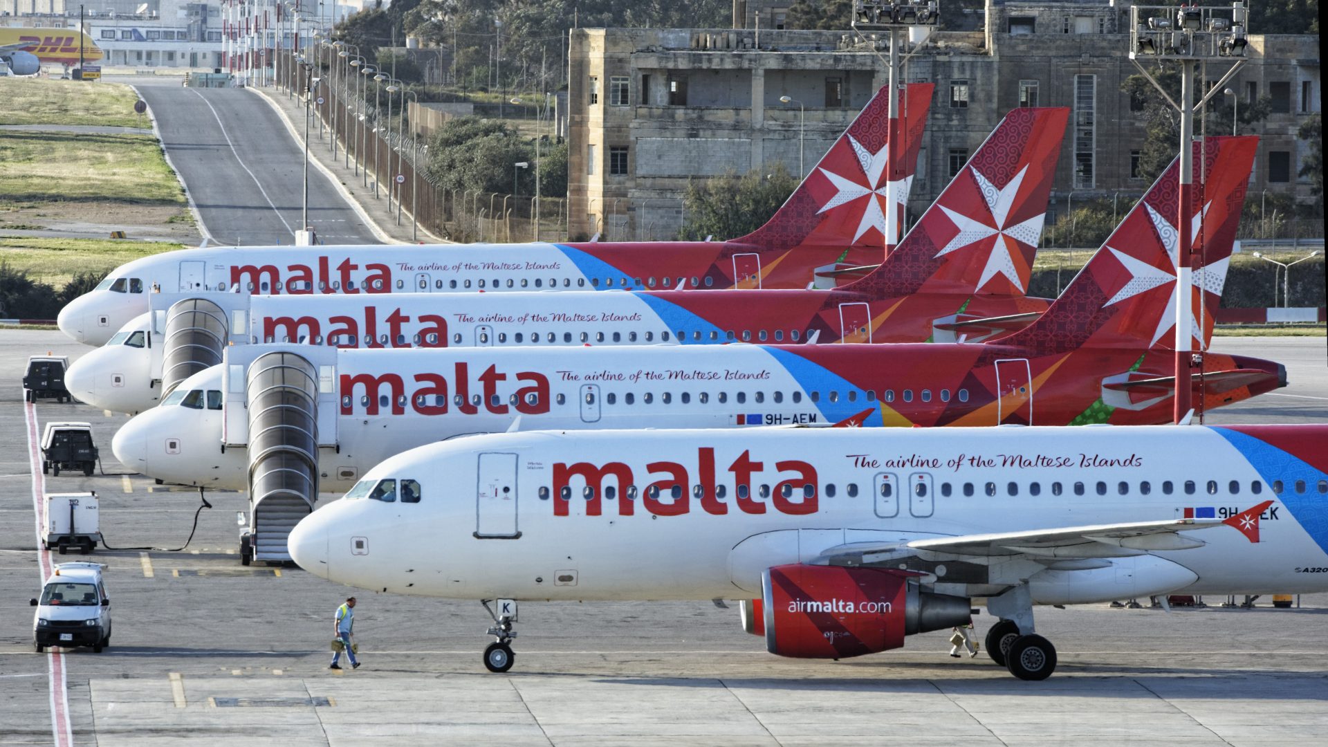 Air Malta Parkposition