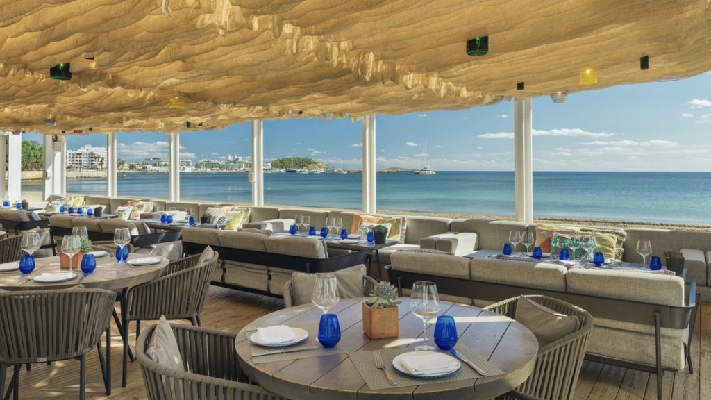 W Ibiza Chiringuito Blue Restaurant