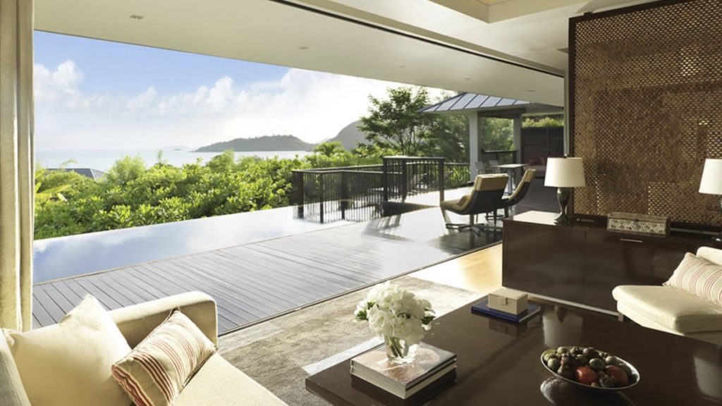 Raffles Seychellen Ocean Villa zwei Schlafzimmer 
