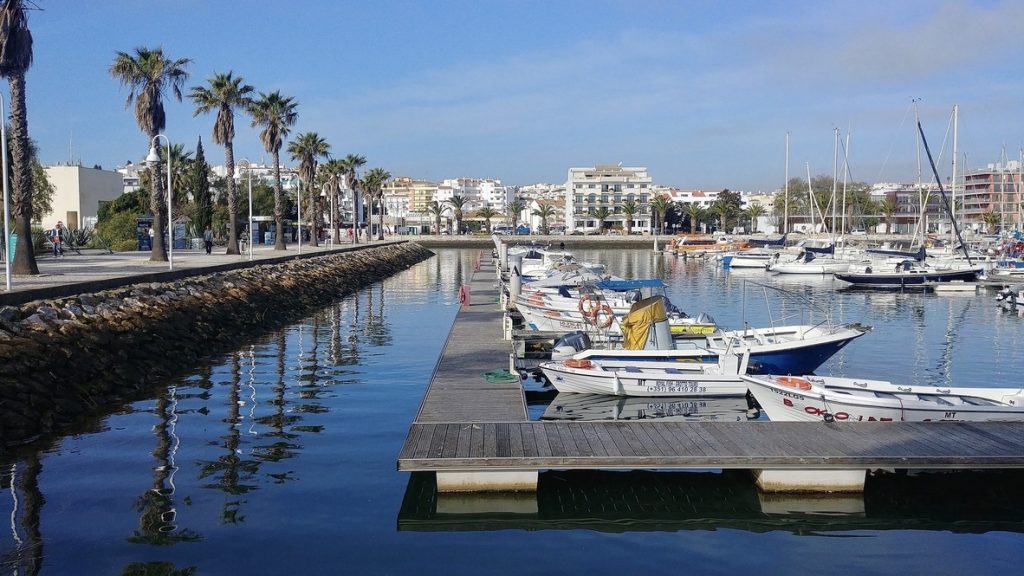 Lagos, Algarve, Portugal, Hafen