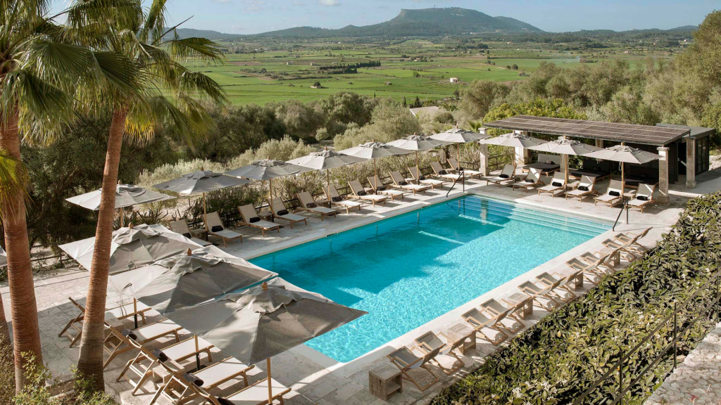 Hôtel 5 étoiles Finca Serena Mallorca piscine hôtels Majorque