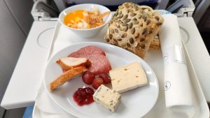 Lufthansa Business Class Catering