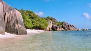 La Digue Seychellen