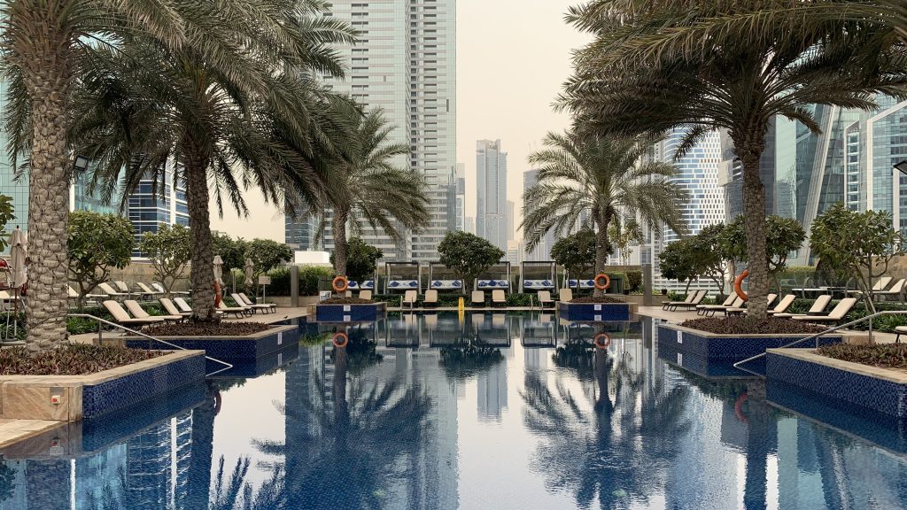 Jw Marriott Dubai Marquis Pool