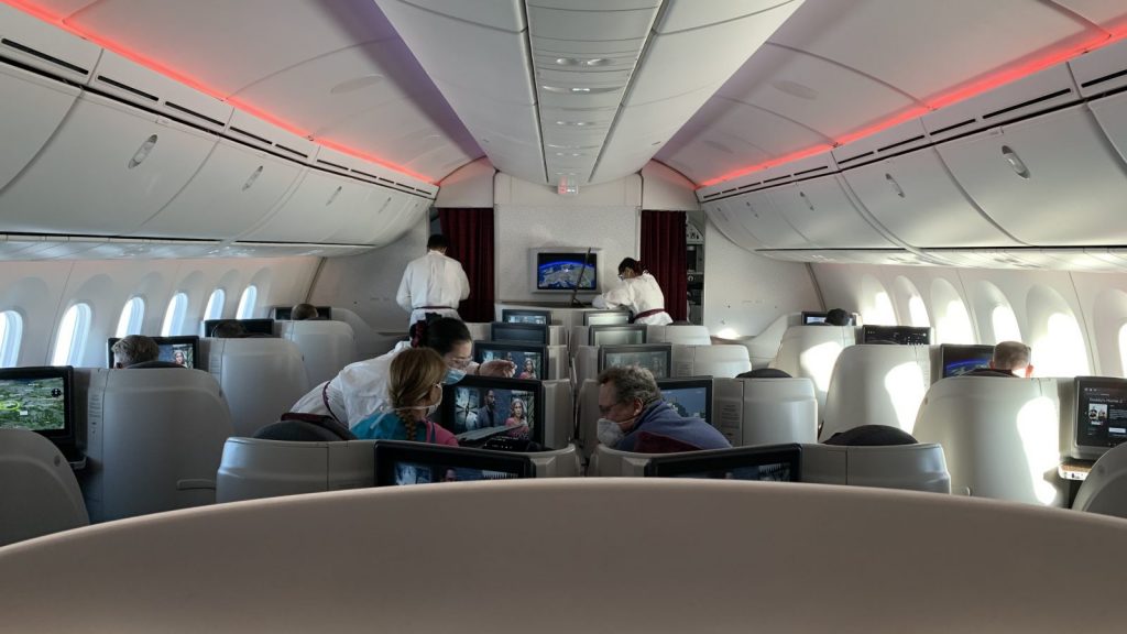 Qatar Airways Business Class Corona 1600x900