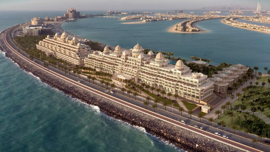 Raffles The Palm Dubai Resort, Ansicht