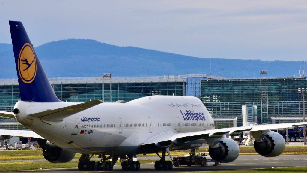 Lufthansa Boeing 747 Frankfurt