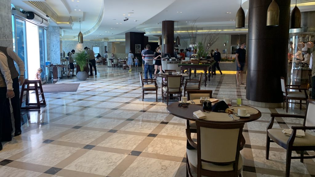 Waldorf Astoria Dubai The Palm Jumeirah Restaurant Frühstück