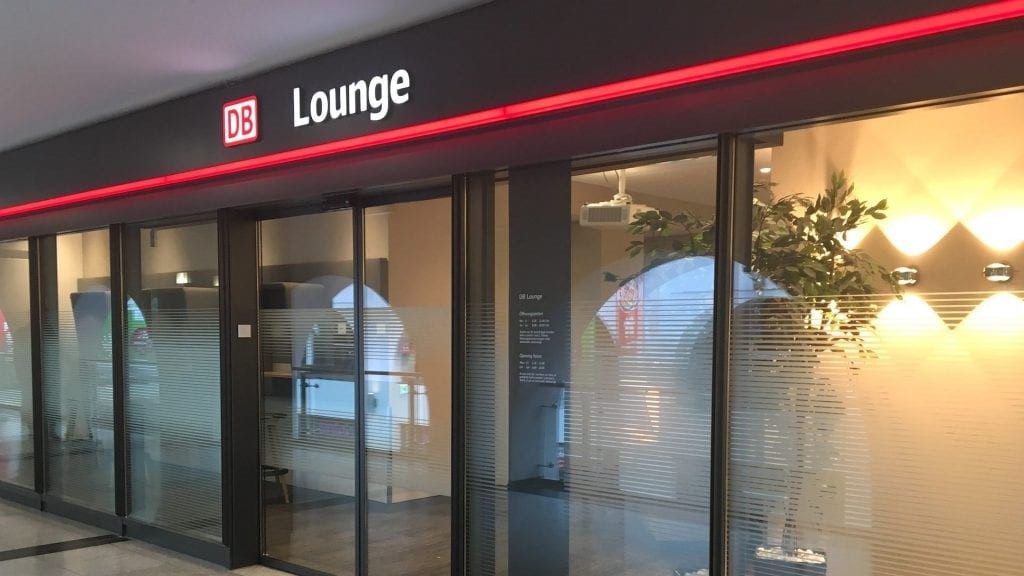 DB Lounge Nürnberg Eingang 
