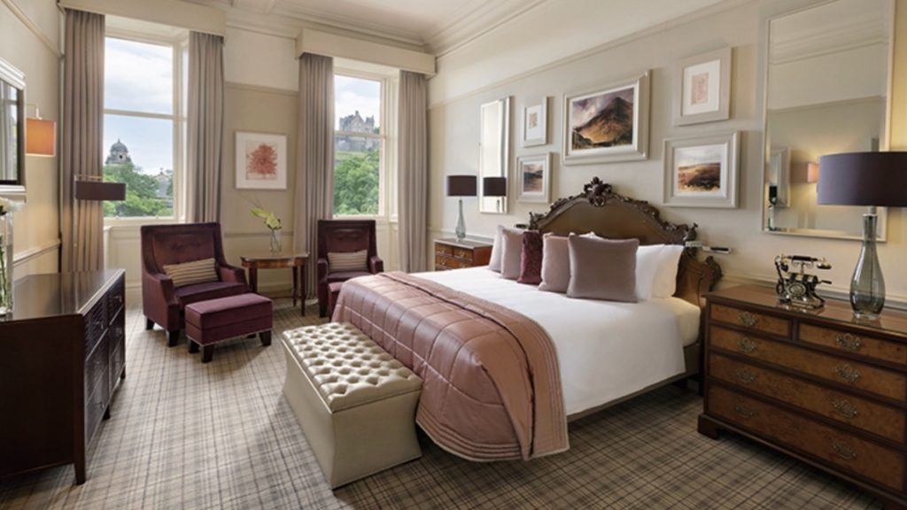 Waldorf Astoria Hotel Edinburgh Zimmer