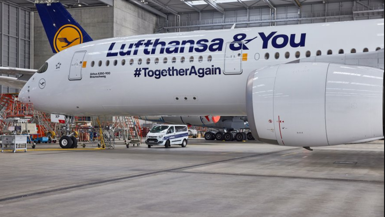 Lufthansa Airbus A350 Sonderlackierung