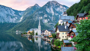 Hallstatt in Österreich