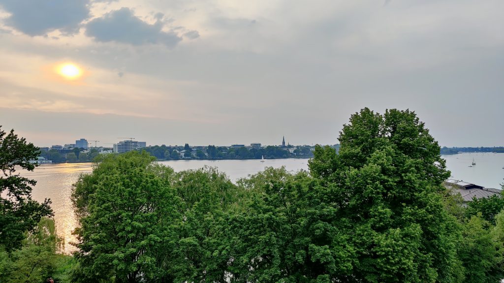 Le Méridien Hamburg Heritage Restaurant Ausblick 2