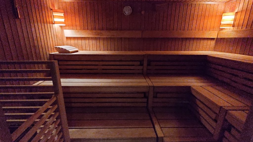 Sauna im Spabereich