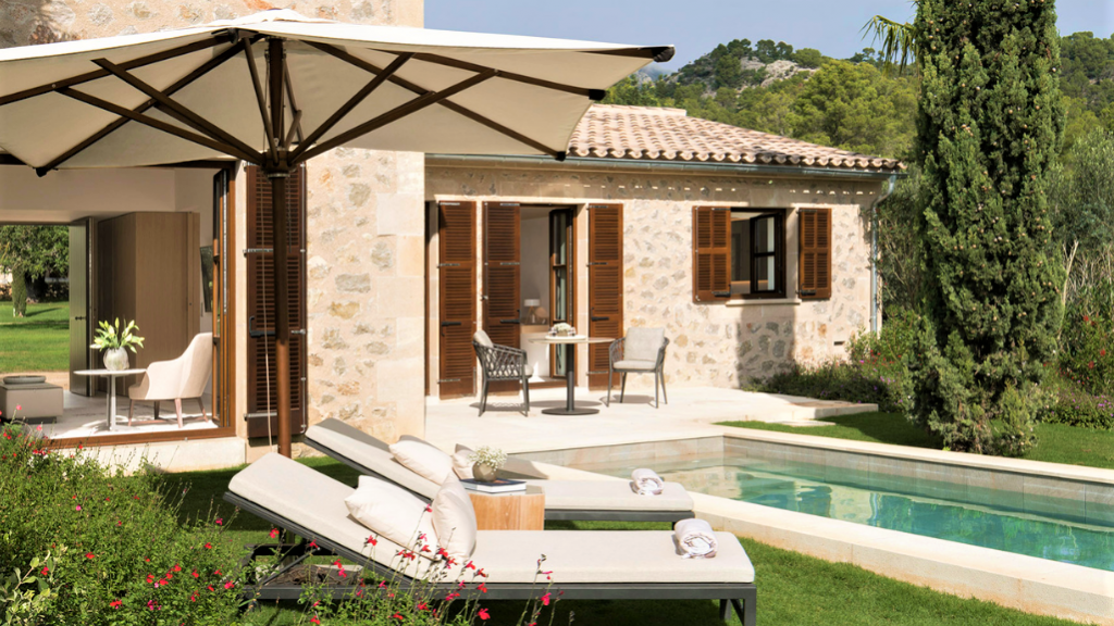 Pool Suite Castell Son Claret Mallorca