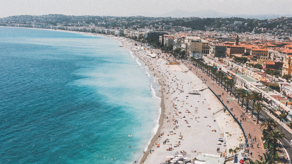 Frankreich Nizza Strand