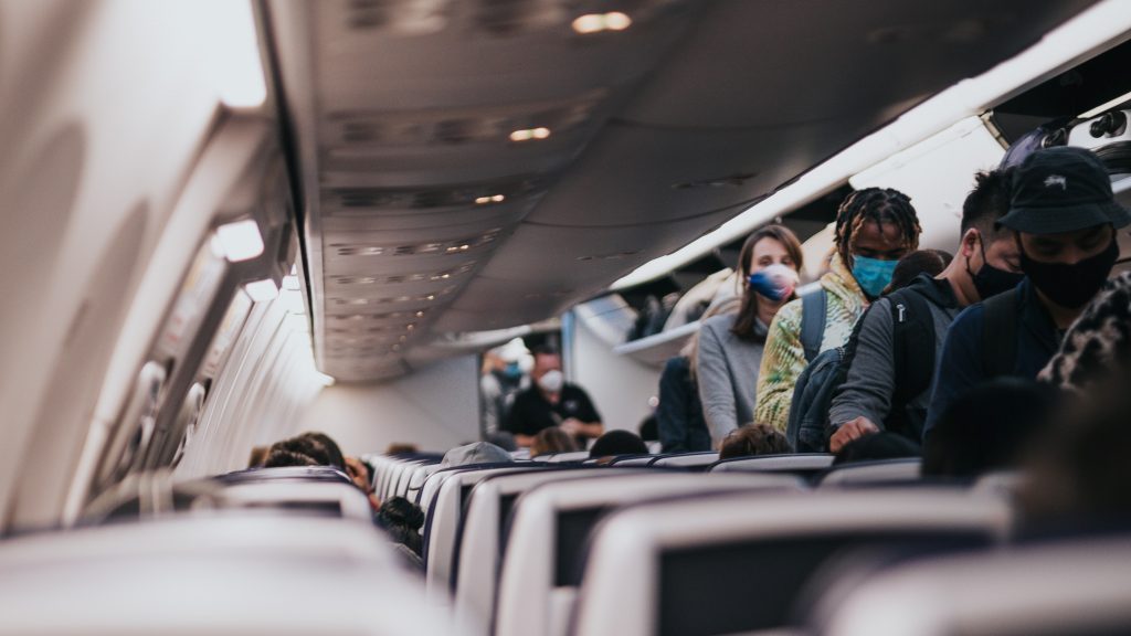 Maskenpflicht in Flugzeugen