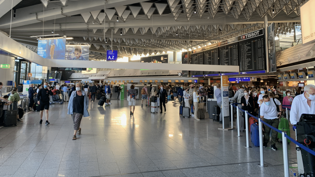 Flughafen Frankfurt Check in