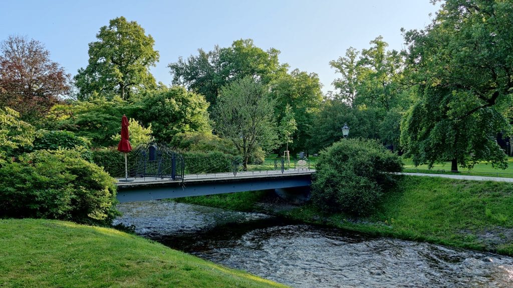 Brenners Park Hotel Baden Baden Park mit Fluss