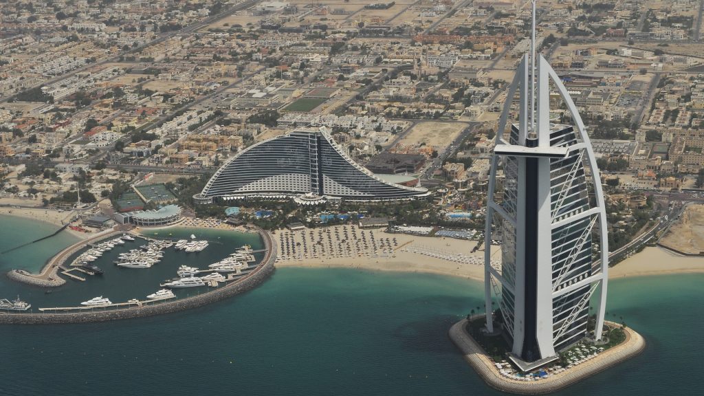 La capitale des Emirates Arabes Unis. Dubai