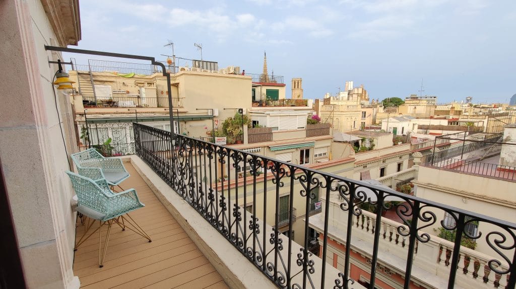 Kimpton Vividora Barcelona Suite De Vivi Balkon