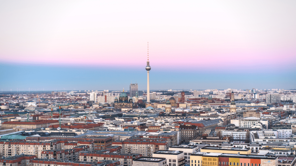 Berlin Sonnenuntergang