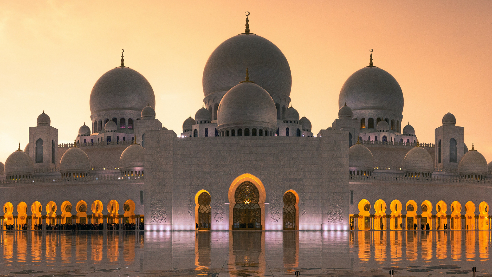 Sheikh Zayed Moschee Abu Dhabi