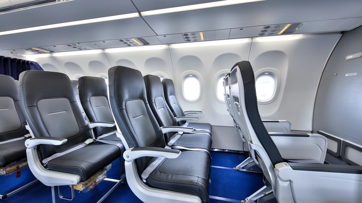 Lufthansa Airbus A321neo Business Class Kabine Sitz