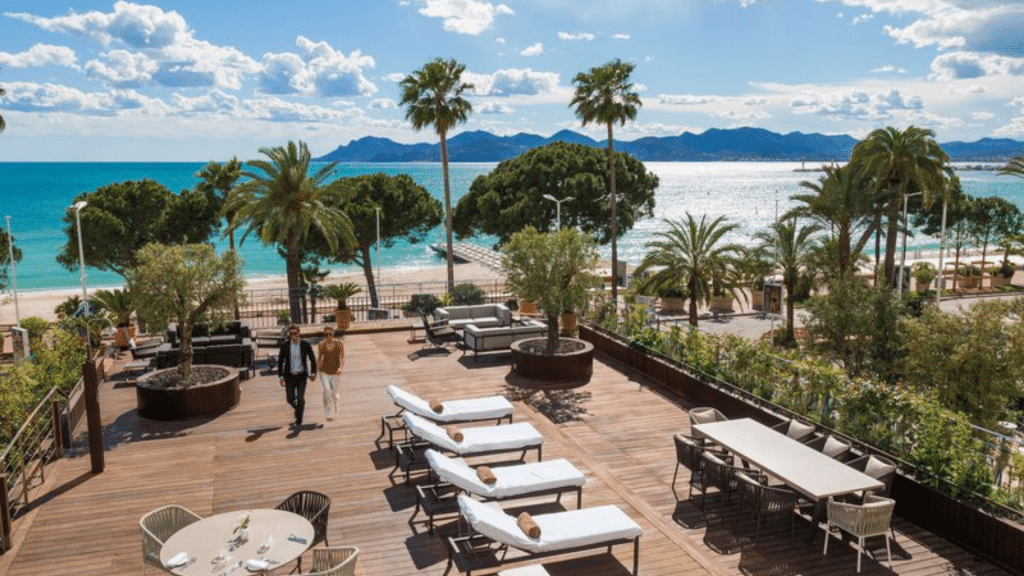 Hotel Martinez Cannes Strand