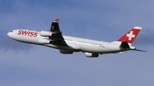 Swiss Airbus A340 300