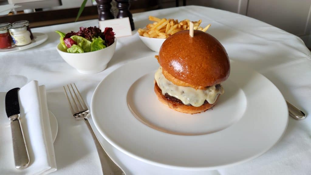 The Biltmore Mayfair London Room Service Burger 3