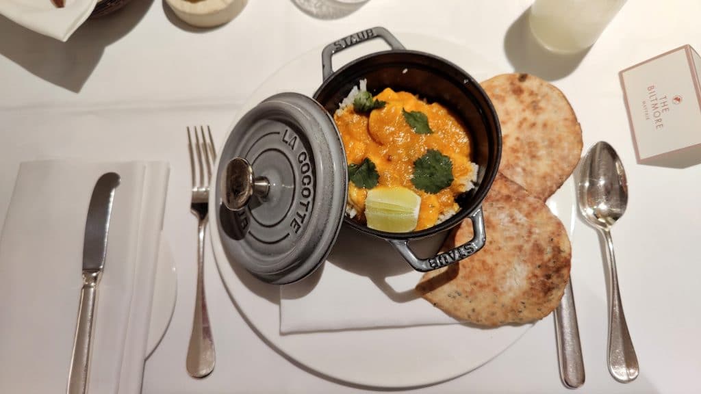 The Biltmore Mayfair London Room Service Curry 3